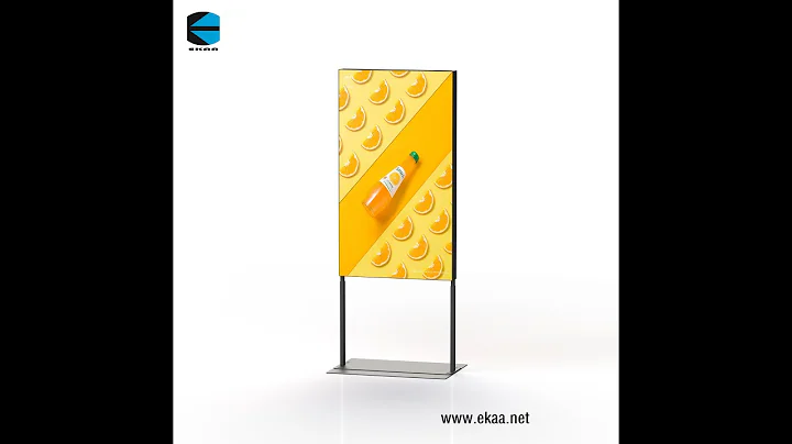 EKAA Window Facing LCD Display - Double Sided High Brightness LCD Kiosk