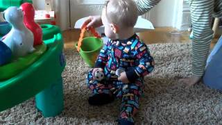 Archer's First Easter Egg Hunt....! Easter 2011