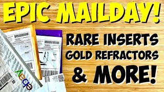 EPIC MAILDAY!!🔥 TONS Of Huge Basketball Card Pickups - Rare Inserts, GOLD Refractors & Much More!
