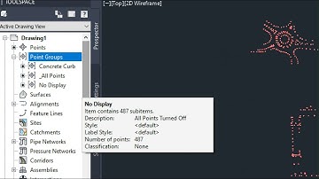 Civil 156 - Creating Point Groups and Drawing Curb Lines