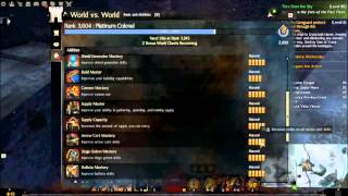 Guild Wars 2 WvW Masteries Overview and order to rank them