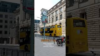 Sightseeing-Bus im Stadtzentrum. Hamburg zu Fuß ohne Worte. #shorts#city#Hamburg