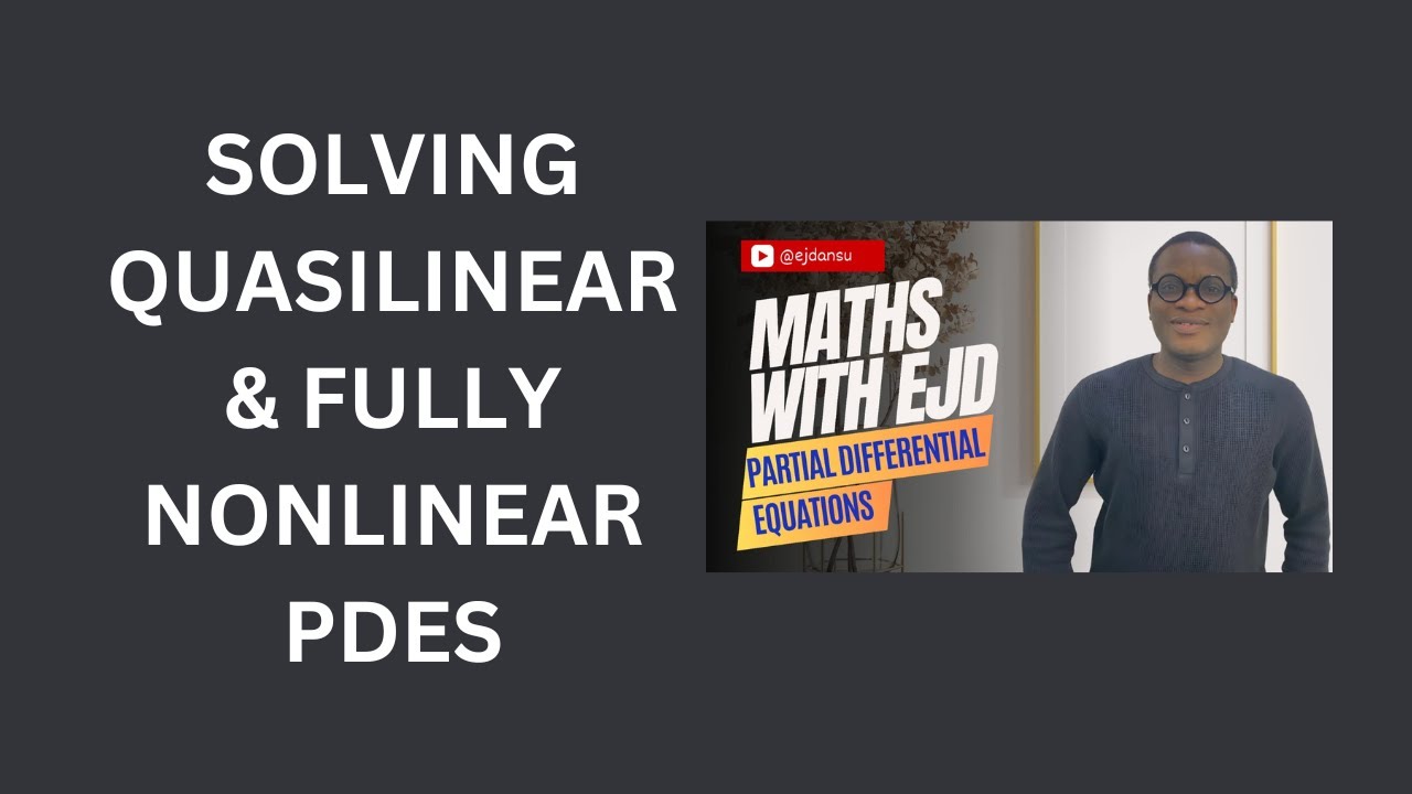 4. Solving Quasilinear and Fully Nonlinear PDEs