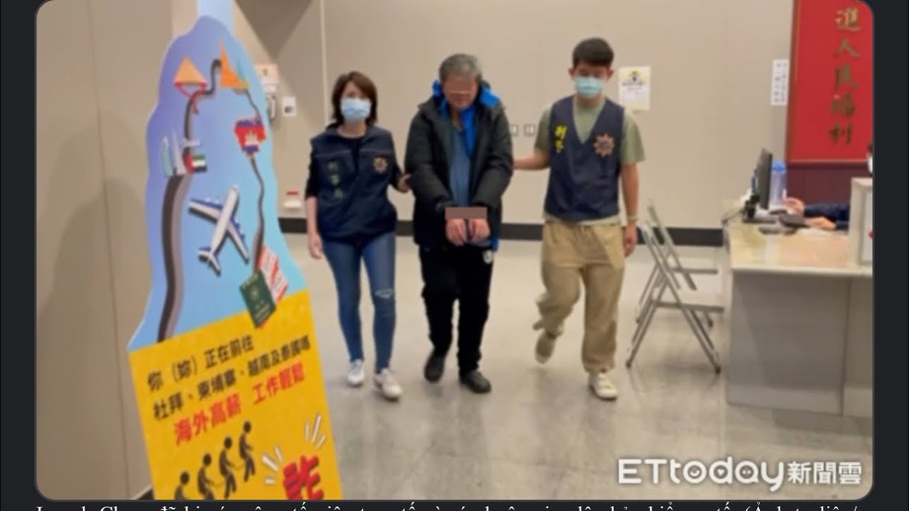 Chấn động Ðài Loan! 26-12 công tố bắt giữ … Zhou … FBI Cali bắt 1 mớ … 