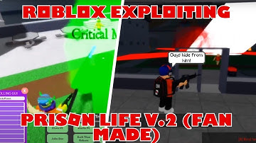 Prison life V2 | SS Scripts | Roblox exploiting part #1 | DESTRUCTION!