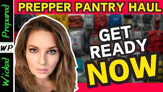 Warning 🚨 Desperate Times INCOMING!? Are YOU Prepared? Prepper Pantry Stockpile for 2025 Survival