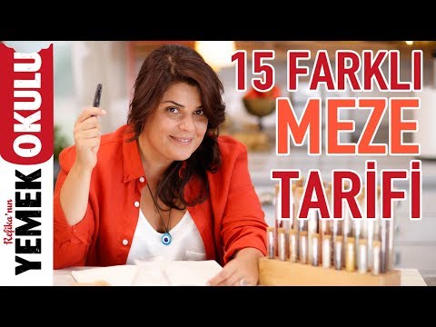 Kalabalık Sofralar İçin 15 Farklı Meze Tarifi Önerisi