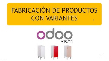 Odoo - Gestión de Variantes