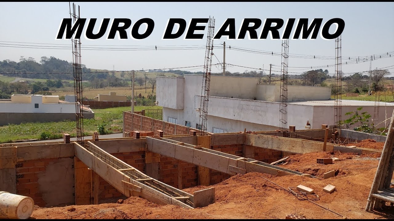 FASES DE UM MURO DE ARRIMO