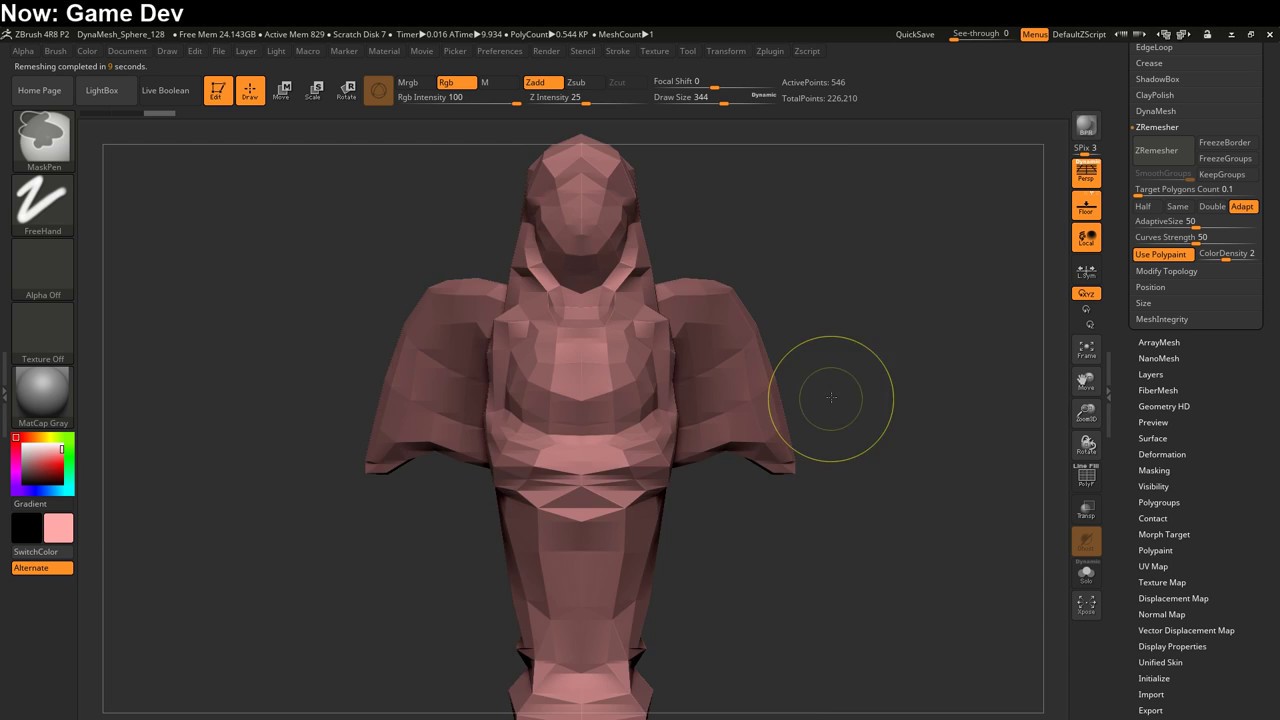 import unity3d to zbrush