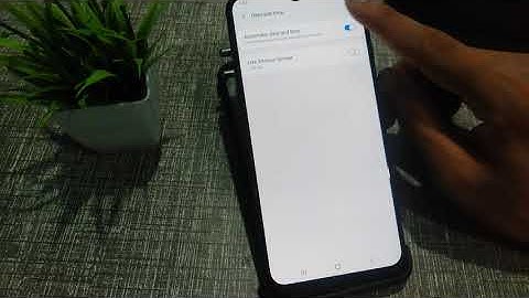 How to set date and time in Samsung Galaxy M01 mobile phone, date and time set kaise kare