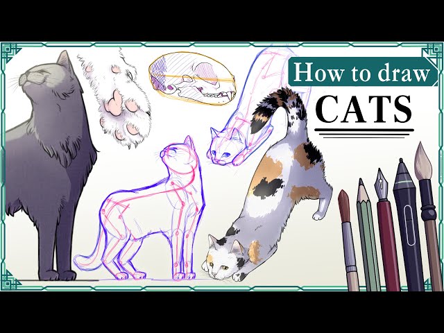 Inna's Creations: How to draw a cat