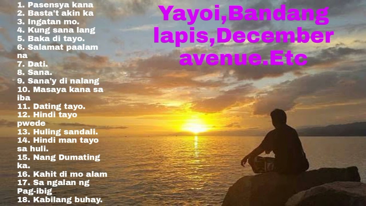 Sad Songs Yayoi , December avenue , Bandang lapis , Etc