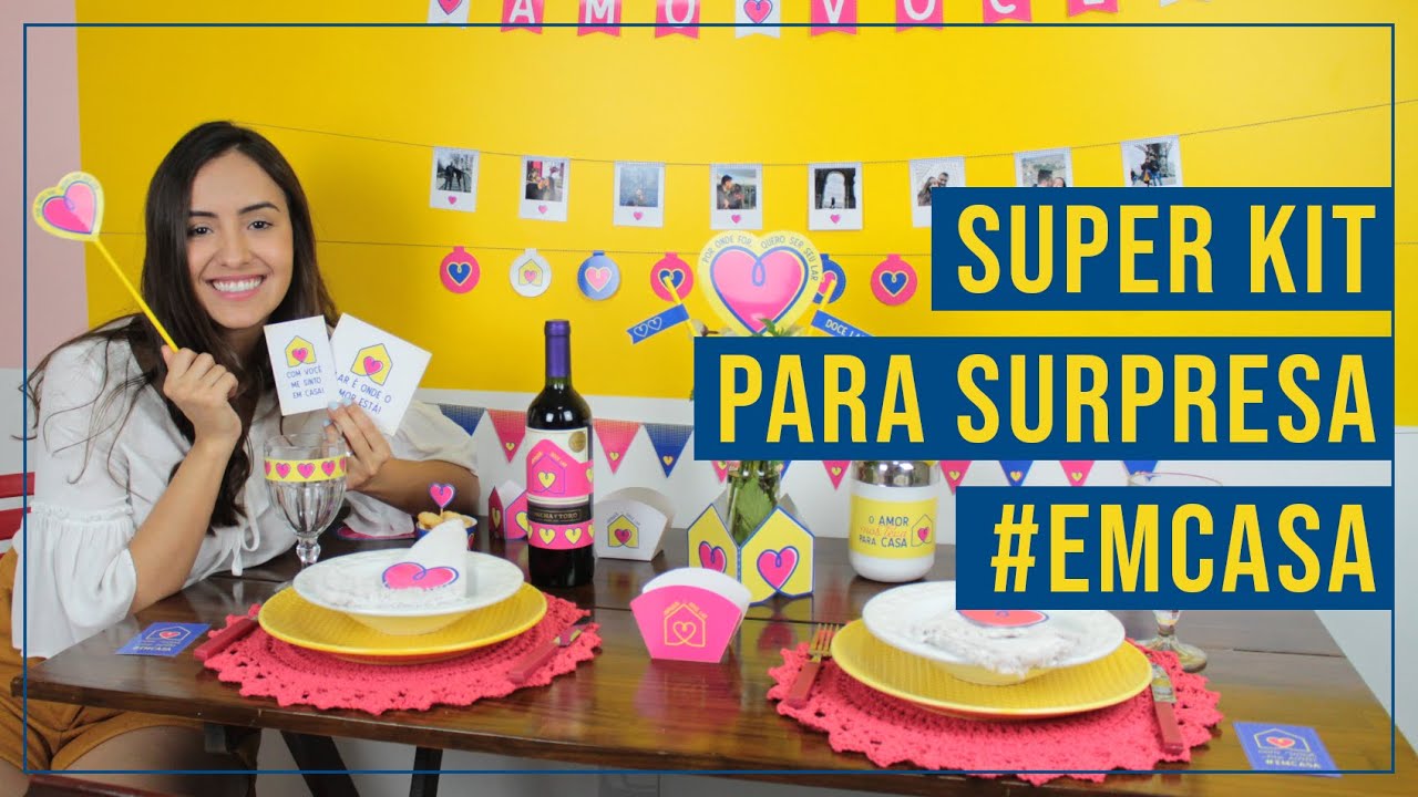 Kit para Surpresa de Dia dos Namorados 