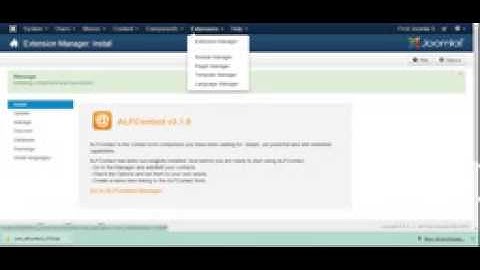 Joomla 3 2 Tutorials 4  How to add contact form to menu