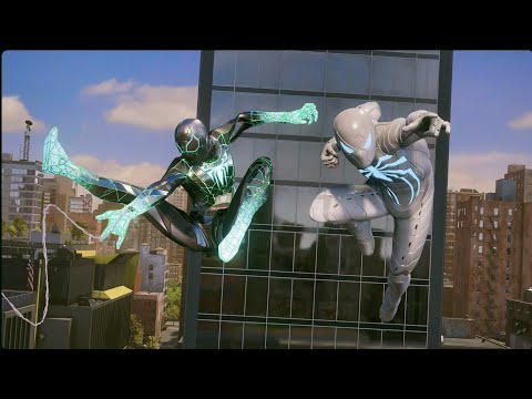 Anti-Ock Programmable Matter Suits Vs Sandman (New Game+) - Marvel's spider man 2 PS5 (4k60FPS)