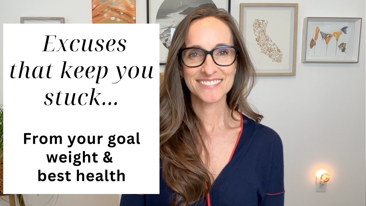 Don't Listen to Excuses....How to Make a Plan and Stick to it