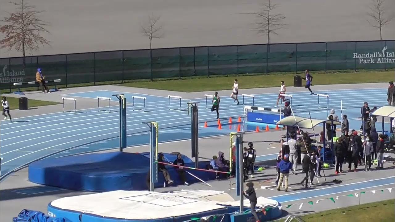 PSAL Season Opener Boys 400m IH YouTube