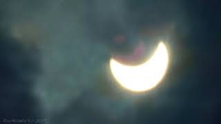 Solar Eclipse. [8-21-2017]-Dallas Texas Area. (60fps,Full-HD)