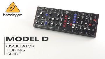 BEHRINGER MODEL D OSCILLATOR TUNING GUIDE