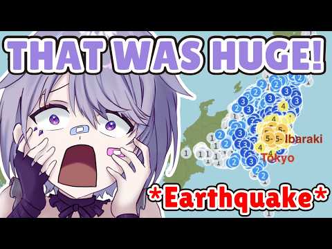 Biboo Was Terrified by the Biggest Earthquake She Felt in Japan