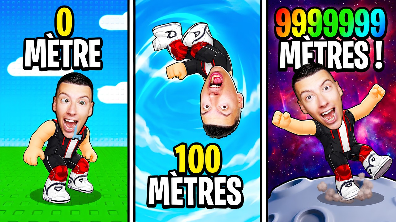 Chaque Seconde +1 SALTO ARRIÈRE Dans Roblox...