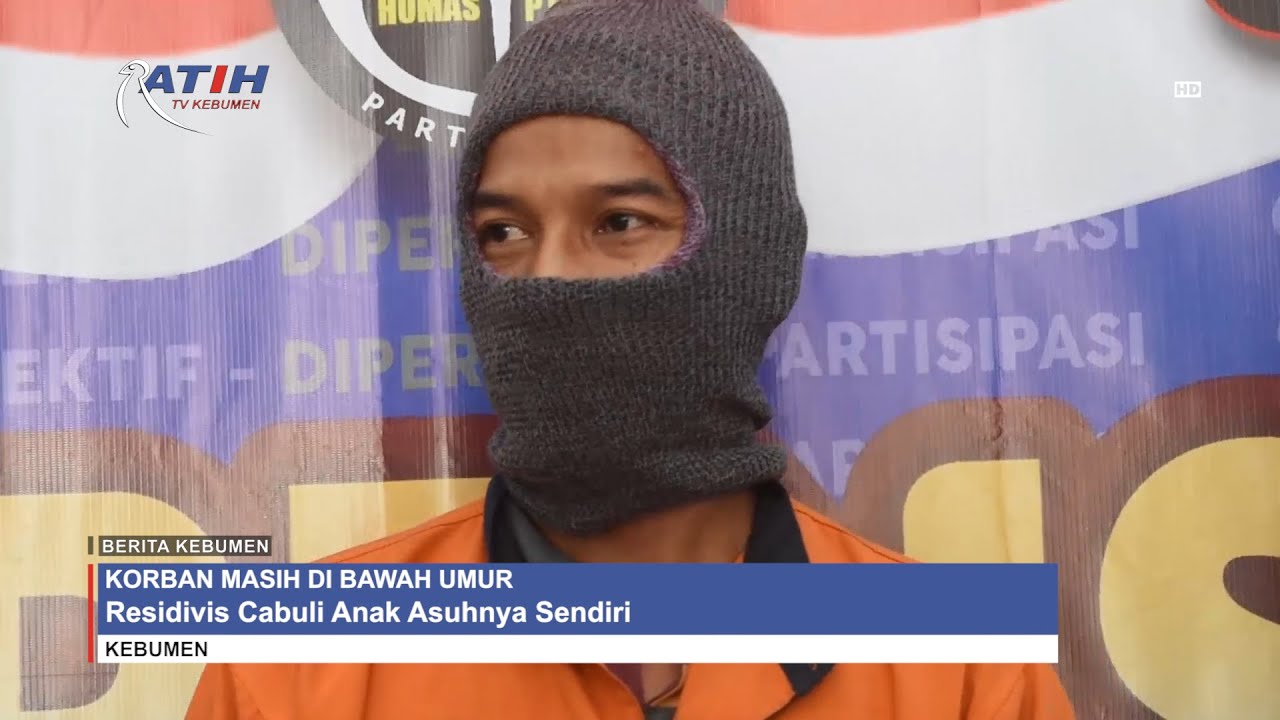 Residivis Cabuli Anak Asuhnya Sendiri