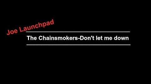 The Chainsmokers-Don´t let me down|Launchpad|Cover|Unipad|+Project file