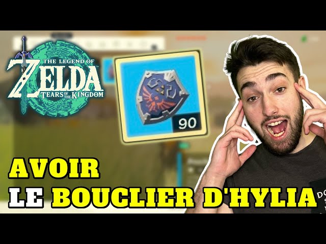 Où trouver le Bouclier d'Hylia et comment le réparer dans Tears of the  Kingdom - Gamosaurus