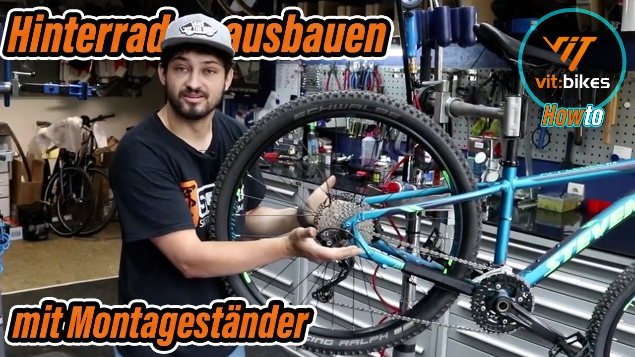 Hinterrad Fahrrad Ausbauen Ohne Schnellspanner