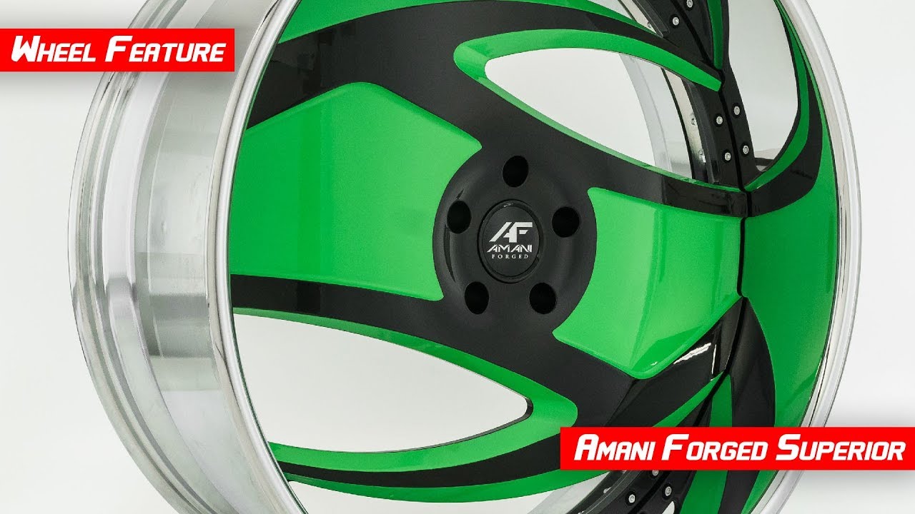 Studio Wheel Feature | Amani Forged Superior