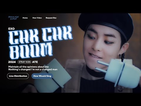 How would EXO sing Chk Chk Boom 🌙 Line Distribution