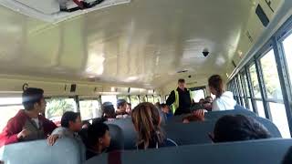 My hatebase gets yelled at by their bus driver for opening the Emergency Door and Attacking Me