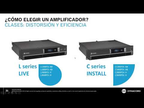 Video: Cómo Elegir La Potencia Del Amplificador