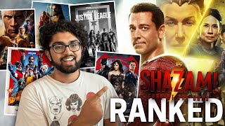 All 13 DCEU Movies Ranked! (w/ Shazam! Fury of the Gods)