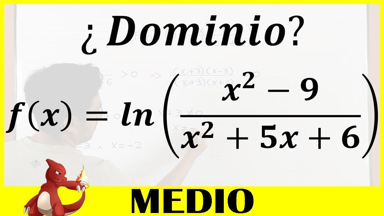 Dominio de una Función - Ej.2 (Logarítmica)