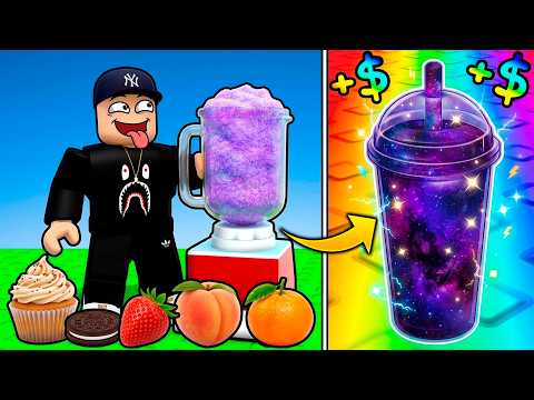 ¡Gané BILLONES con una FÁBRICA de JUGOS en Roblox! 🥤 (Juice Factory)