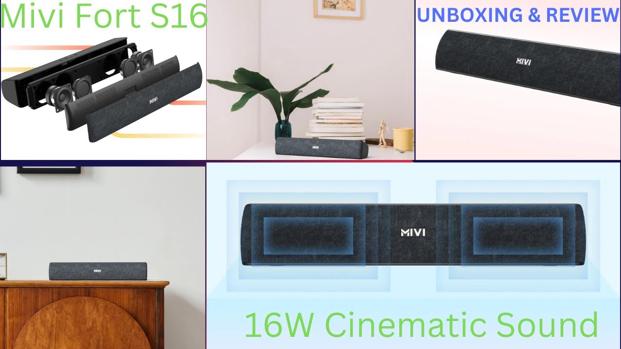 Mivi Fort S16 Soundbar Unboxing and Review sound test and bass test