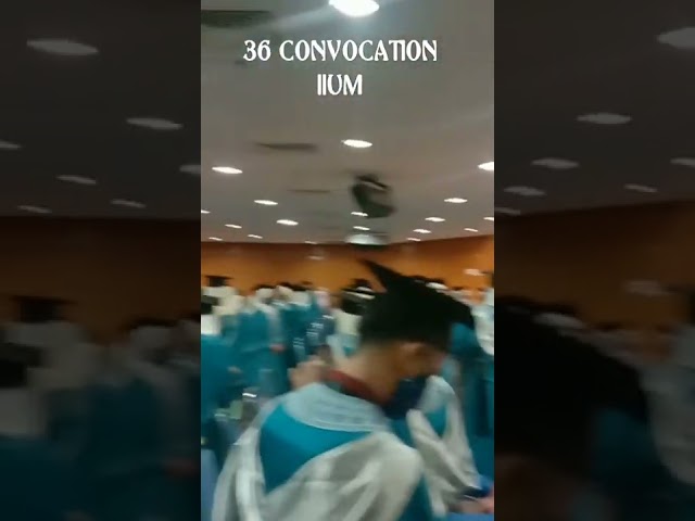 CONVOCATION CEREMONY IIUM 2022 class=