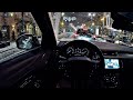 Range Rover EVOQUE 2.0l 241hp - Night POV Test Drive [Winter] | Fuel Consumption check