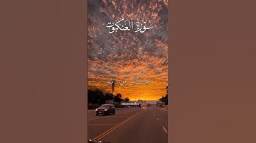 سوره العنكبوت  بصوت #اسلام_صبحي #اكتب_شي_تؤجر_عليه 🤍#راحة_نفسية