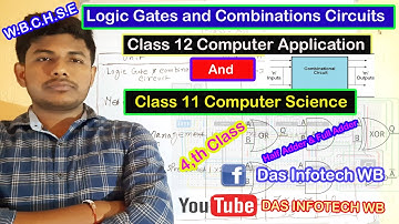 Half Adder | Full Adder || Logic Gate and Combination Circuits || W.B.C.H.S.E || Bengali Medium