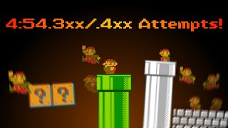 4:54.3xx SMB1 Any% WR Attempts! (DAY 6)