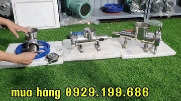 Cối đùn thit,đùn xương,đùn cám viên 22 32 42 inox - cối xay chả cá,cối xay xôi,xay ốc bưu vàng