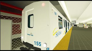 Skytrain Expo Line 1995 Bombardier ITCS Mark 1 Farewell Run to Waterfront