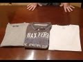 Cómo doblar camisetas