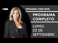 Viviana con Vos - Programa completo (20/09/2021)