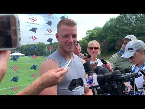 Full Christian McCaffrey Post Training Camp Practice Interview 7/31/19