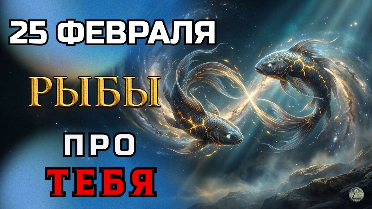 РЫБЫ : ЭТО НЕ СОН! Судьбоносный подарок, Вы будете рады. 25 Февраля Гороскоп ВЕСЫ 26 февраля