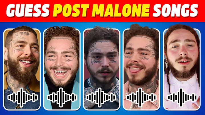 Guess 35 Post Malone Songs | Guess the song quiz | Post Malone Songs Quiz 2024